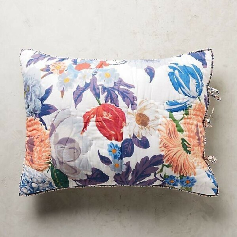 Anthropologie Agneta King Size Sham NWOT